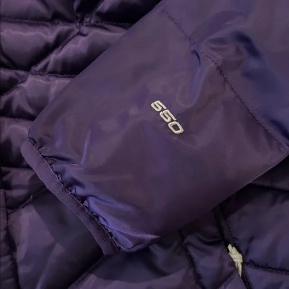 The North Face women’s puffer Aconcagua jacket 550 down purple XS - Picture 10 of 11